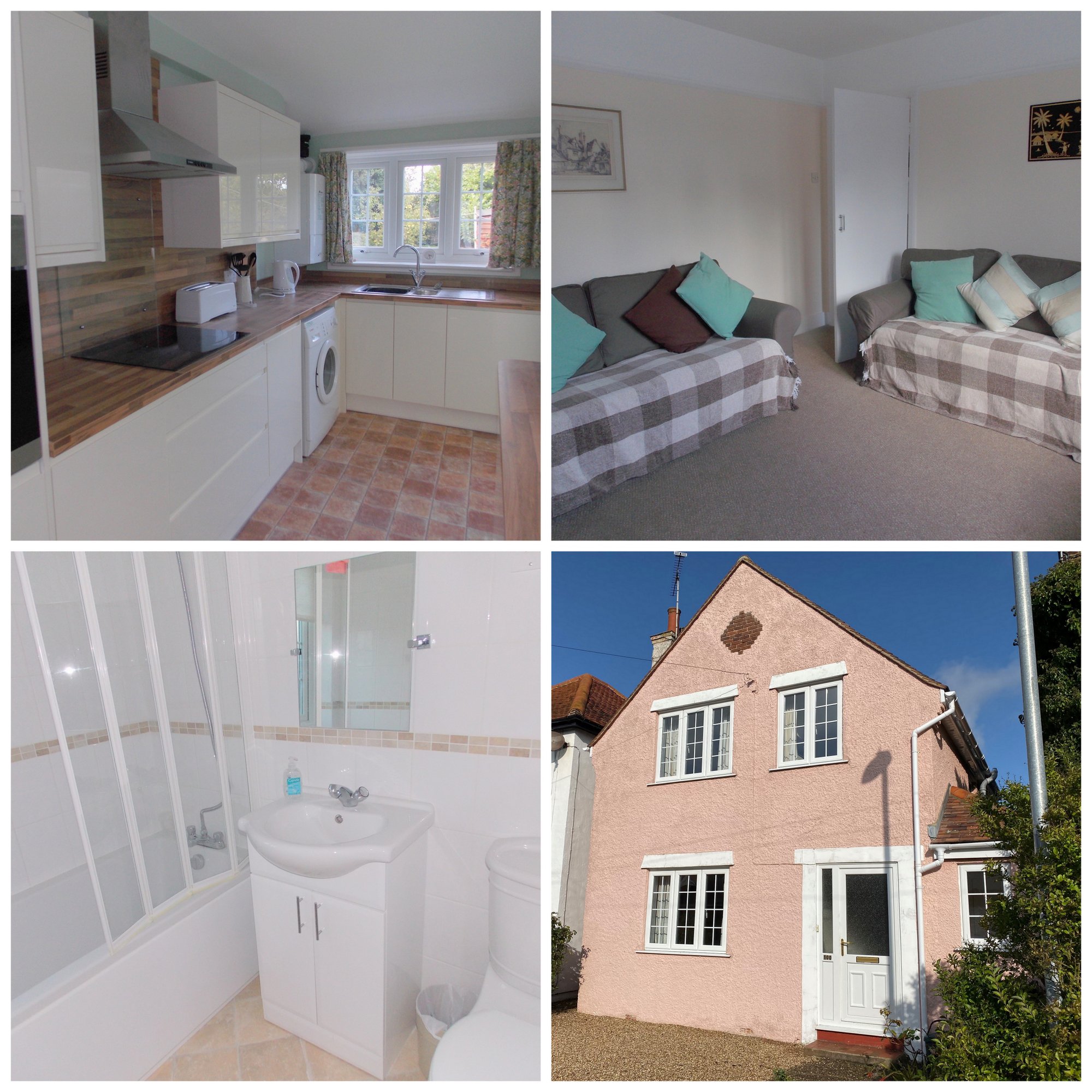 The Pink House, Pole Barn Lane, FrintononSea Frinton Holiday Lets Flat House Apartment